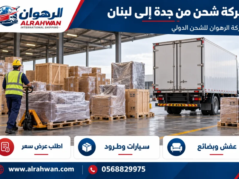شركة شحن من جدة إلى لبنان 0568829975