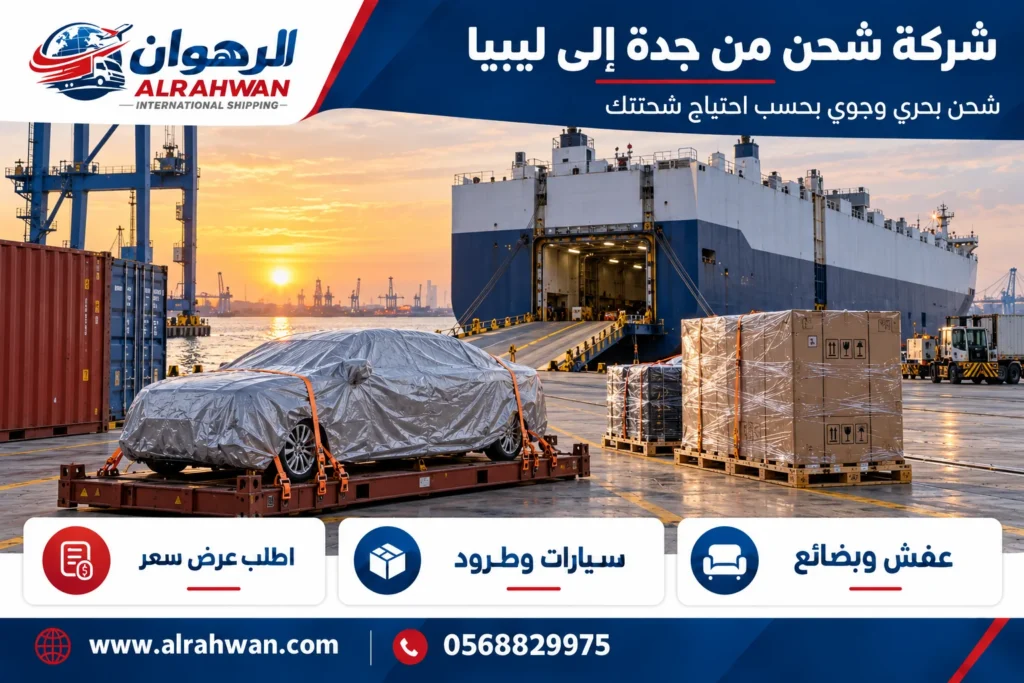 شركة شحن من جدة إلى ليبيا 0568829975