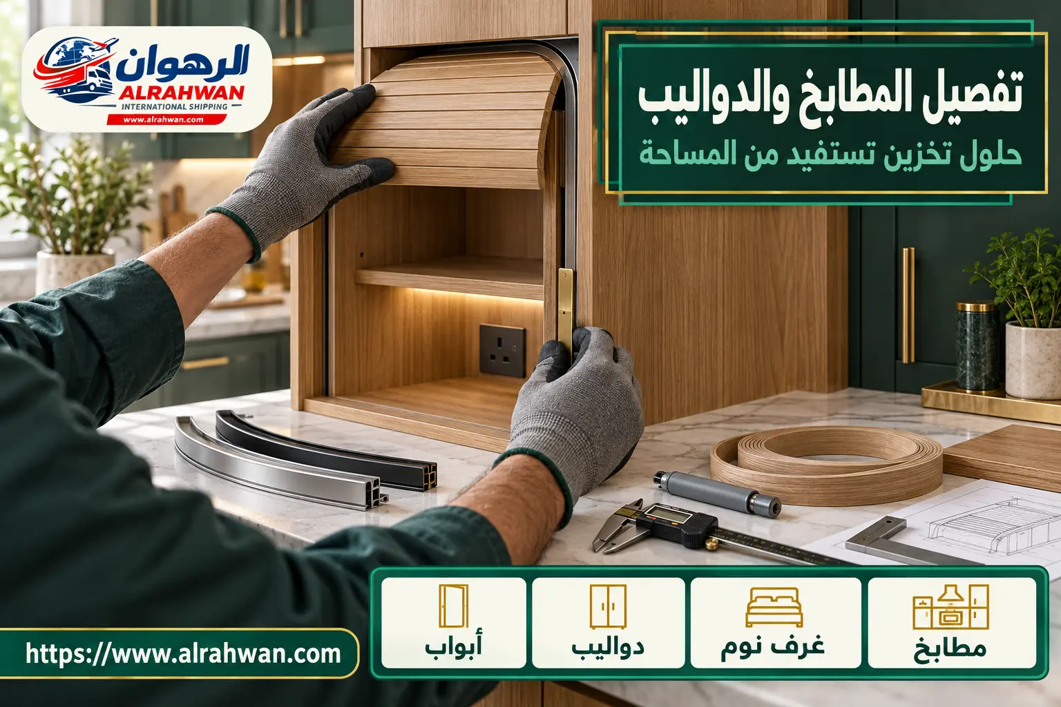 تفصيل المطابخ والدواليب وغرف النوم حسب المقاس في حي الخضراء بمكة