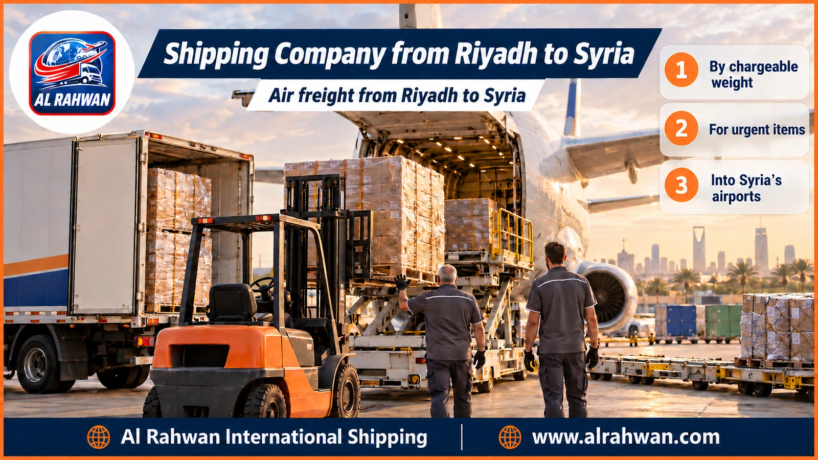 Shipping Company from Riyadh to Syria