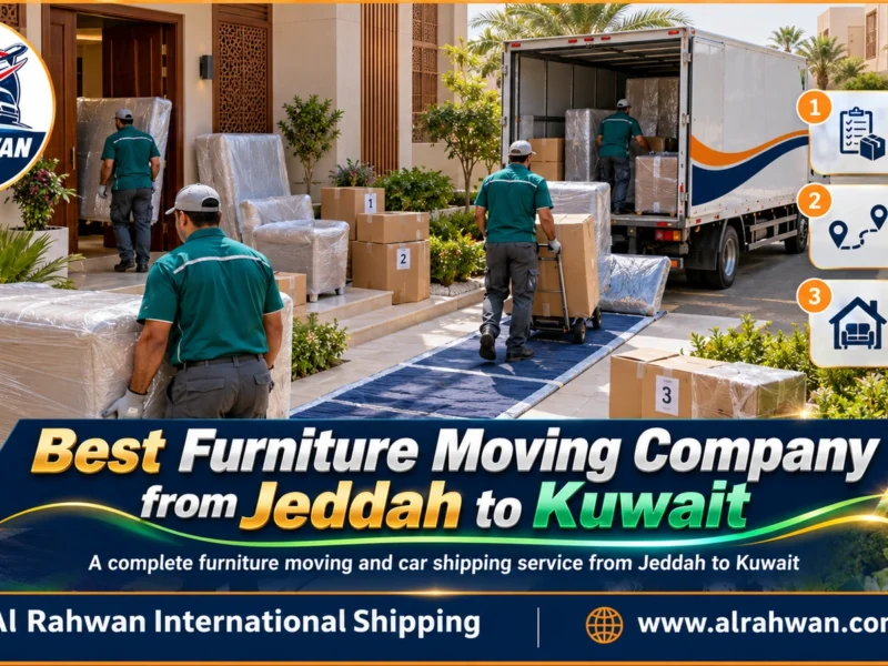 Best Furniture Moving Company from Jeddah to Kuwait | 0568829975 ◈ Protecting Wood, Leather and Antiques with Car Shipping