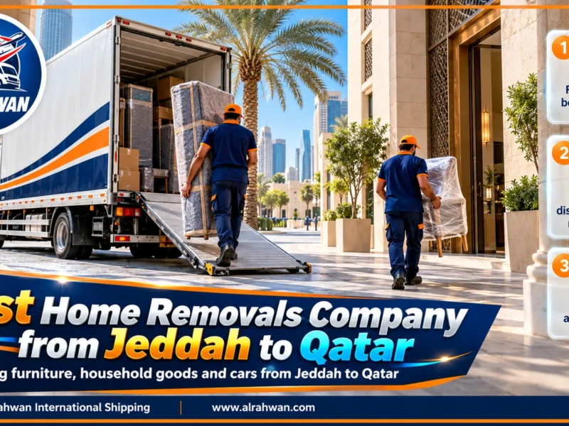 Best Home Removals Company from Jeddah to Qatar | 0568829975 ◈ Insured Household Moving and Car Shipping
