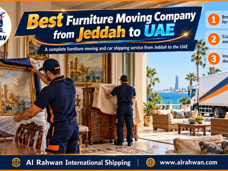 Best Furniture Moving Company from Jeddah to UAE | 0568829975 ◈ Protecting Wood and Leather from Coastal Humidity with Car Shipping