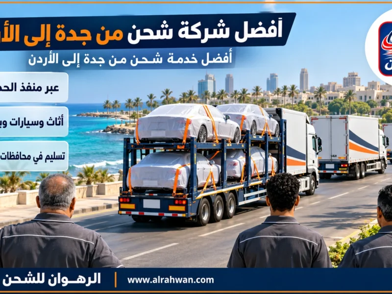 أفضل شركة شحن من جدة إلى الأردن | 0568829975 ◈ طرود وحقائب وبضائع لرحلة شمالاً وشحن سيارات