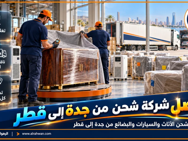 أفضل شركة شحن من جدة إلى قطر | 0568829975 ◈ نقل آمن بشاحنات مغلقة وشحن سيارات