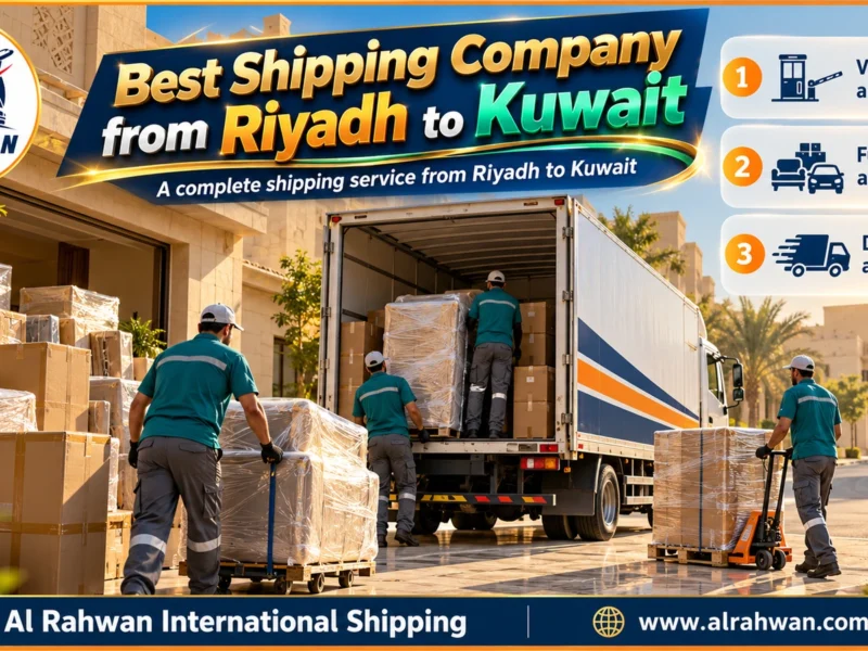 Best Shipping Company from Riyadh to Kuwait | 0568829975 ◈ Door-to-Door Shipping on a Fixed Schedule with Car Shipping
