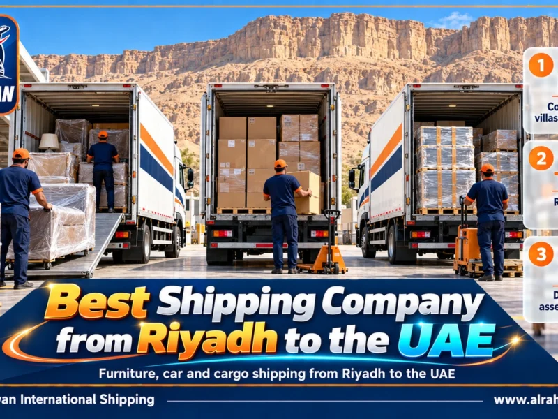 Best Shipping Company from Riyadh to the UAE | 0568829975 ◈ Commercial and Car Shipping from Riyadh