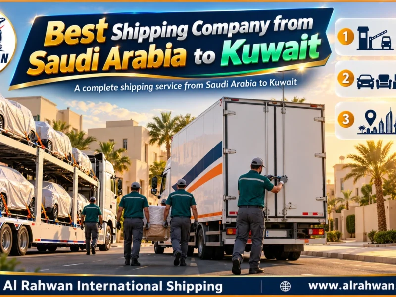 Best Shipping Company from Saudi Arabia to Kuwait | 0568829975 ◈ Reliable International Freight via Two Crossings with Car Shipping