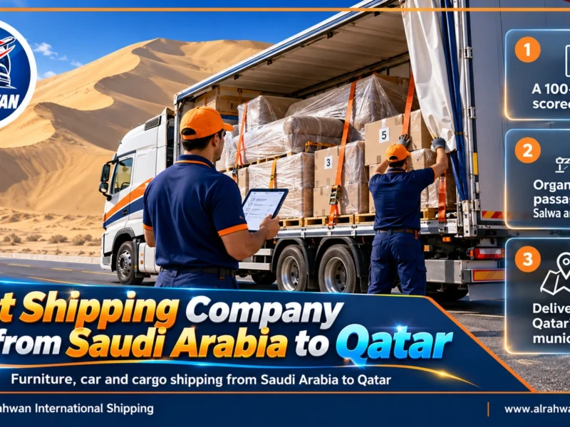 Best Shipping Company from Saudi Arabia to Qatar | 0568829975 ◈ Reliable International Freight and Car Shipping to Clear Standards