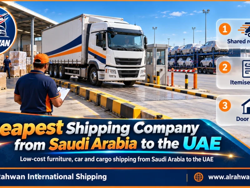 Cheapest Shipping Company from Saudi Arabia to the UAE | 0568829975 ◈ Shared Freight and Car Shipping at the Lowest Cost