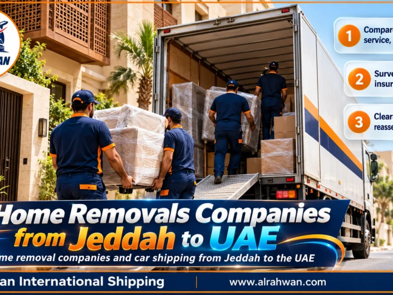 Home Removals Companies from Jeddah to UAE | 0568829975 ◈ Comparing Service Types and Pricing with Car Shipping