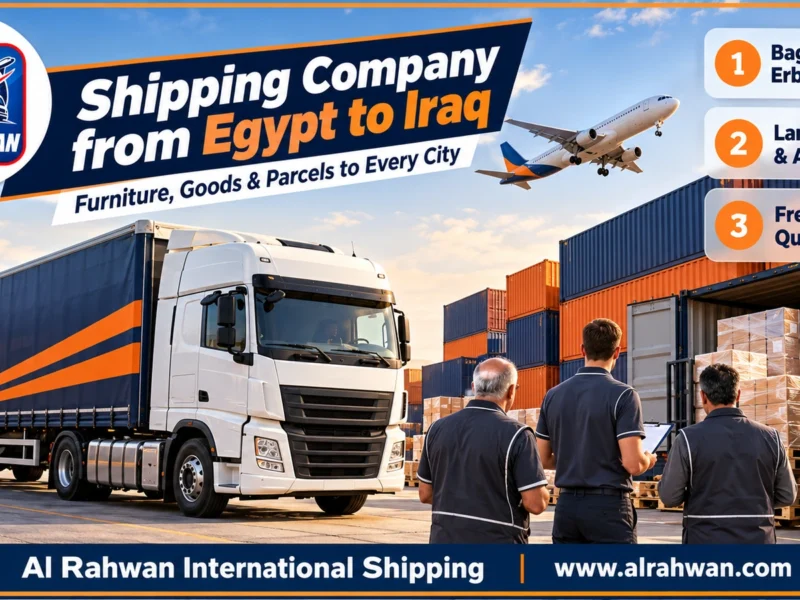 Shipping Company from Egypt to Iraq | 0568829975 ◈ Furniture, Goods & Parcels to Every Iraqi City