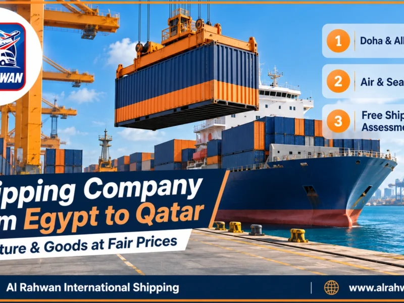 Shipping Company from Egypt to Qatar | 0568829975 ◈ Furniture & Goods at Fair Prices