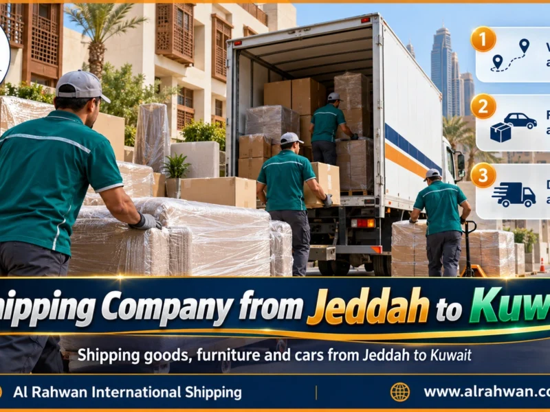 Shipping Company from Jeddah to Kuwait | 0568829975 ◈ Goods and Parcel Shipping with Car Shipping from the West Coast