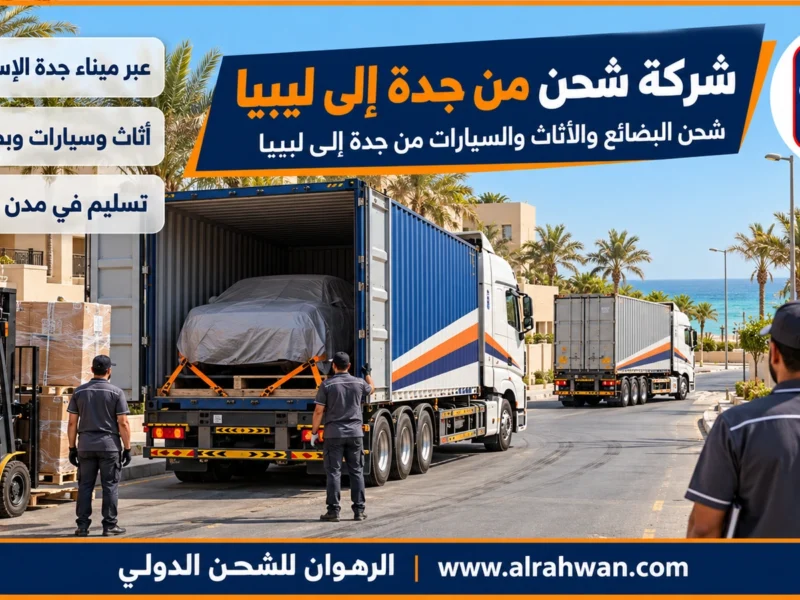 شركة شحن من جدة إلى ليبيا | 0568829975 ◈ الشحن البحري وشحن سيارات