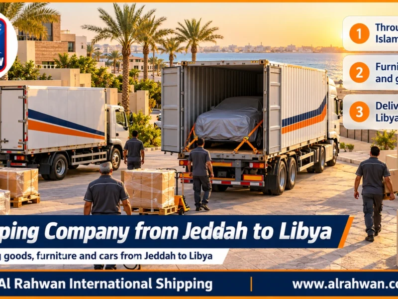 Shipping Company from Jeddah to Libya | 0568829975 ◈ Sea Freight Shipping and Car Shipping