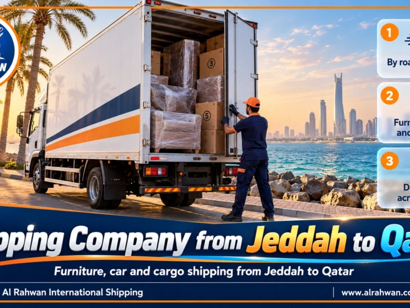 Shipping Company from Jeddah to Qatar | 0568829975 ◈ Cargo and Car Shipping from the West Coast