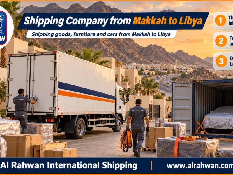 Shipping Company from Makkah to Libya | 0568829975 ◈ Sea Freight Shipping and Car Shipping