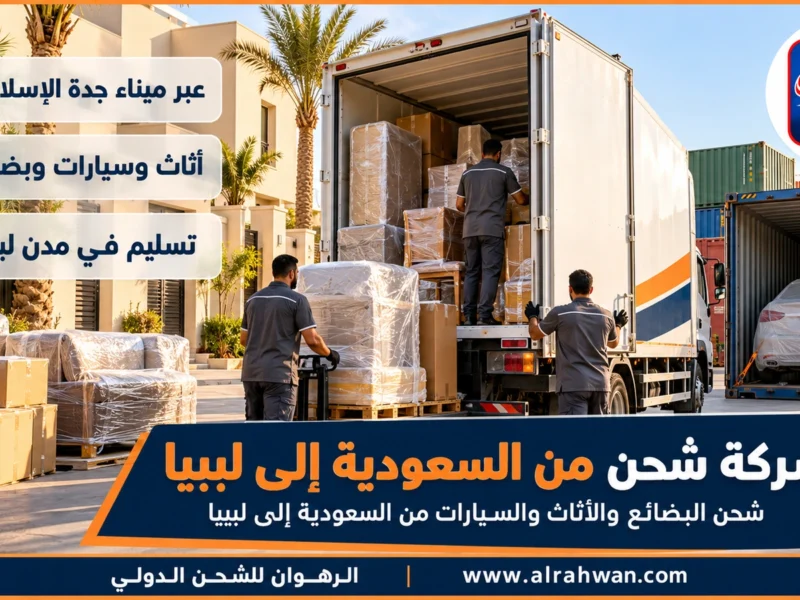 شركة شحن من السعودية إلى ليبيا | 0568829975 ◈ الشحن البحري وشحن سيارات