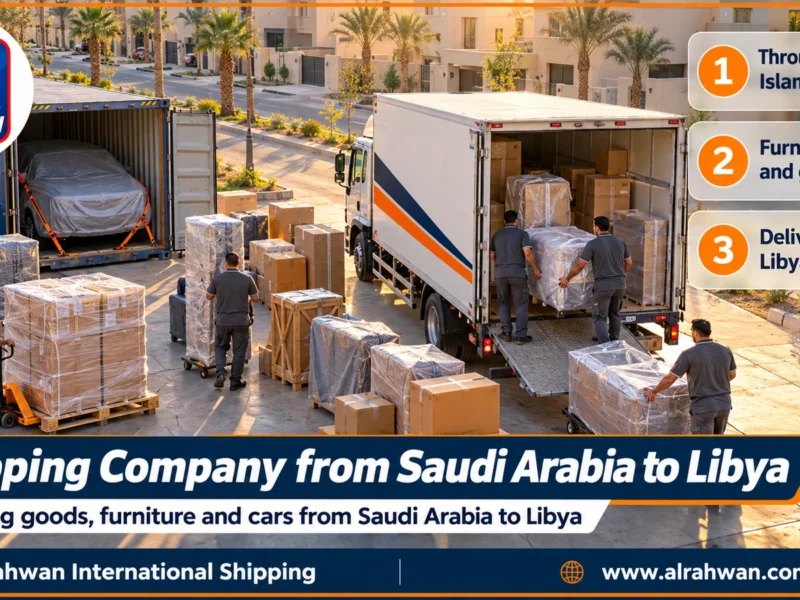 Shipping Company from Saudi Arabia to Libya | 0568829975 ◈ Sea Freight Shipping and Car Shipping