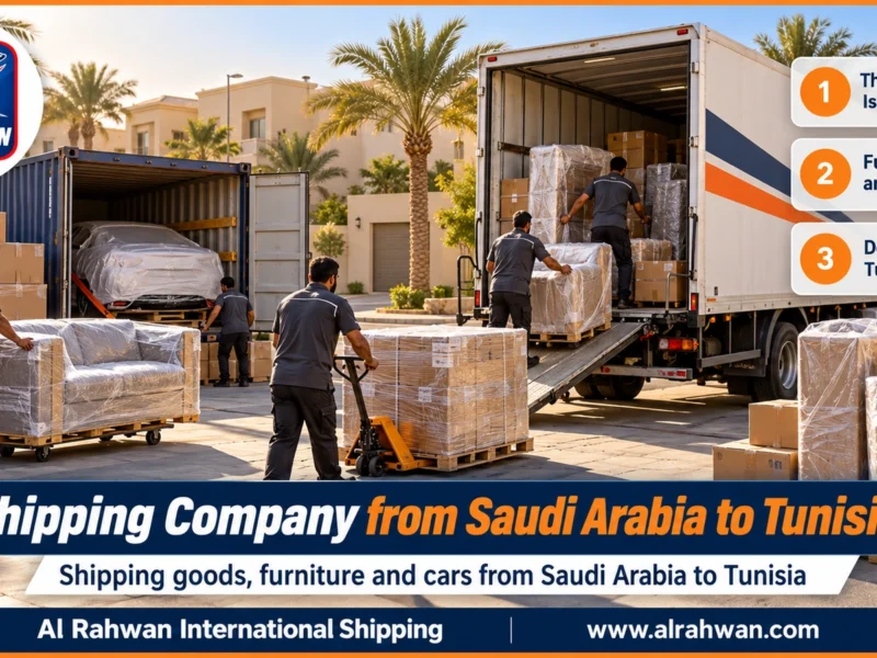 Shipping Company from Saudi Arabia to Tunisia | 0568829975 ◈ Sea Freight Shipping and Car Shipping
